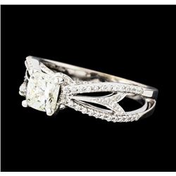 1.25 ctw Diamond Ring - 18KT White Gold