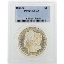 1880-S PCGS MS63 Morgan Silver Dollar