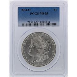 1884-O PCGS MS65 Morgan Silver Dollar