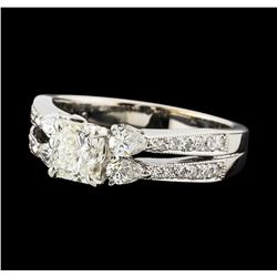 1.68 ctw Diamond Ring - 18KT White Gold