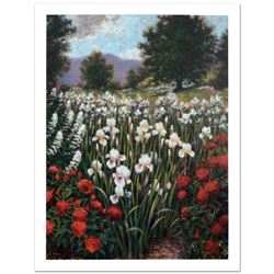 Irises In A Meadow by Davis, Brian