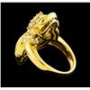 Image 3 : 3.62 ctw Diamond Ring - 18KT Yellow Gold