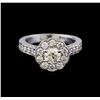 Image 2 : 1.50 ctw Diamond Ring - 14KT White Gold