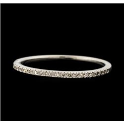 0.16 ctw Diamond Ring - 10KT White Gold