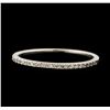 Image 1 : 0.16 ctw Diamond Ring - 10KT White Gold