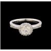 Image 2 : 14KT White Gold 1.41 ctw Diamond Ring