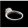 Image 3 : 14KT White Gold 1.41 ctw Diamond Ring