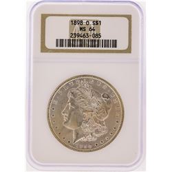 1898-O NGC  MS64 Morgan Silver Dollar