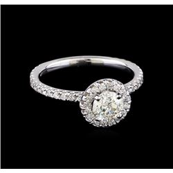 1.15 ctw Diamond Ring - 14KT White Gold