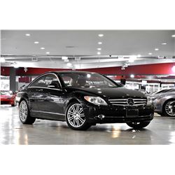 2008 Black Mercedes-Benz CL-Class CL600 Coupe