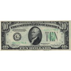 1934-A $10 Choice Circulated Federal Reserve Note