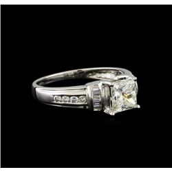 1.42 ctw Diamond Ring - 14KT White Gold