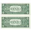 Image 2 : 1957 $1 Silver Certificate Currency Lot of 2