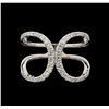 Image 2 : 0.51 ctw Diamond Ring - 14KT White Gold