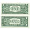 Image 2 : 1957 $1 Silver Certificate Currency Lot of 2