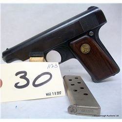 DEUTSCHE WERKS ORTGIES PATENT HANDGUN