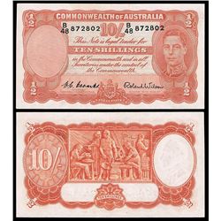 Australia, Ten Shillings, Coombs/Wilson (1952) (R.15) B/48 872802