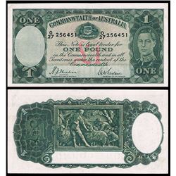 Australia, One Pound, Sheehan/McFarlane (1938) (R.39) O/27 256451