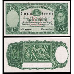 Australia, One Pound, Coombs/Wilson (1952) (R.32) X/4 504413