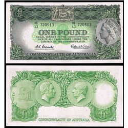 Australia, One Pound, Coombs/Wilson (1961) (R.34) HG/13 720513