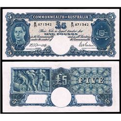 Australia, Five Pounds, Armitage/McFarlane (1942) (R.46) R/71 871342
