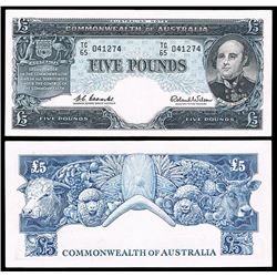 Australia, Five Pounds, Coombs/Wilson (1960) (R.50) TC/65 041274