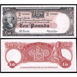 Australia, Ten Pounds, Coombs/Wilson (1960) (R.63) WA/40 769080