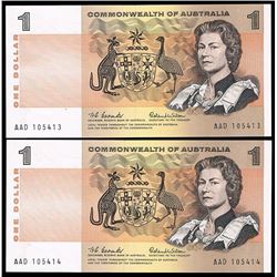 Australia, One Dollar, Coombs/Wilson (1966) (R.71)