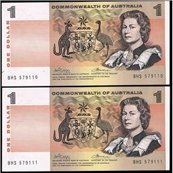 Australia, One Dollar, Phillips/Wheeler (1972) (R.74)