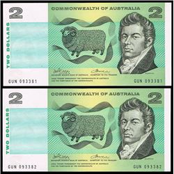 Australia, Two Dollars, Phillips/Wheeler (1972) (R.84)