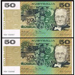 Australia, Fifty Dollars, Knight/Stone (1979) (R.507)