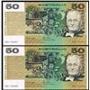 Image 1 : Australia, Fifty Dollars, Knight/Stone (1979) (R.507)