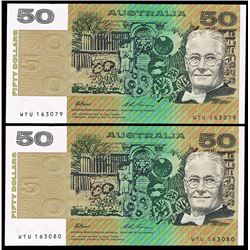 Australia, Fifty Dollars, Fraser/Evans (1993) (R.515)