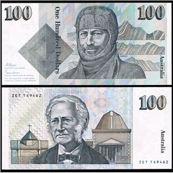 Australia, One Hundred Dollars, Johnston/Fraser (1985) (R.609)