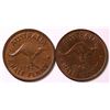 Australia, Halfpenny, George VI 1942Y, 1942I