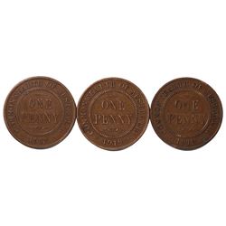 Australia, Penny, George V, 1919