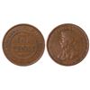 Image 1 : Australia, Penny, George V, 1920 dot above very top scroll