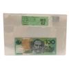 Image 1 : Australia, One Hundred Dollars, Fraser/Evans, 1996, Test Note