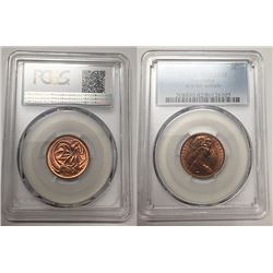 Australia, Two Cents, 1981, Without 'SD' Initials, PCGS MS62RD