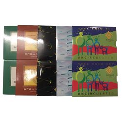 Australia, Uncirculated Sets, 1985-94