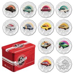 Australia, Uncirculated Fifty Cents, 2016, Heritage Holden Collection