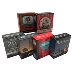 Australia, Proof Fine Silver Dollar, 2005-13