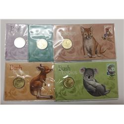 Australia, Philatelic Numismatic Covers, 2011, Bush Babies, Series I