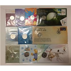 Australia, Philatelic Numismatic Covers, 2013-15