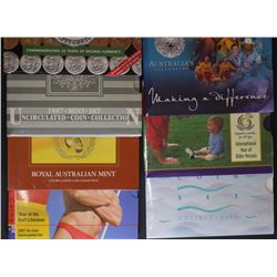 Mint Sets 1986,1987,1991,1993,1999,2003,2007