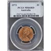 Image 1 : Australia 2c 1973 PCGS MS 66 Red