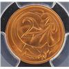 Image 2 : Australia 2C 1983 PCGS MS 66 Red