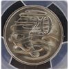 Image 2 : Australia 20c 1980 PCGS MS 67