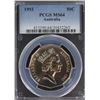 Image 1 : Australia 50c 1993 PCGS MS64