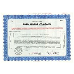 Ford Motor Co., 1965 Specimen Stock